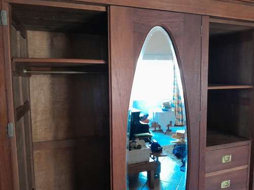 BEAUTIFUL BIG TEAK WARDROBE