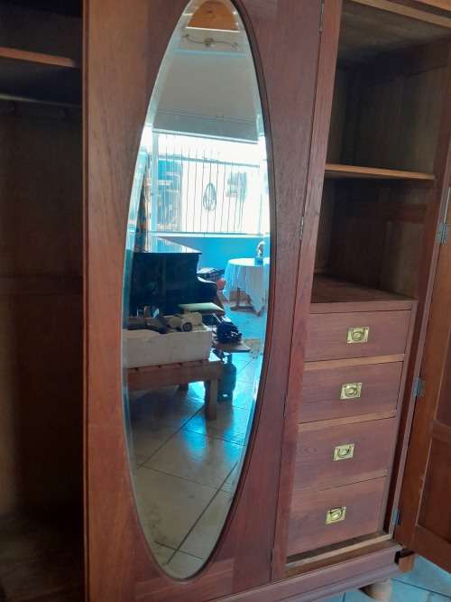 BEAUTIFUL BIG TEAK WARDROBE