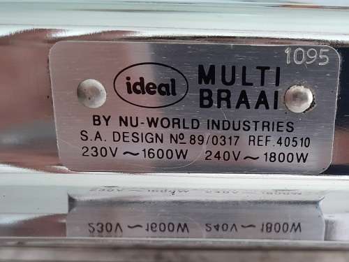 Vintage Ideal Multi Braai (Good working condition)