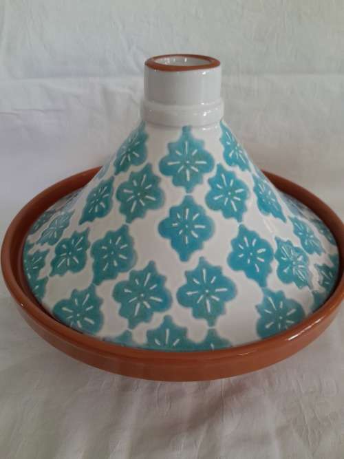 STUNNING CERAMIC TAGINE. NEW