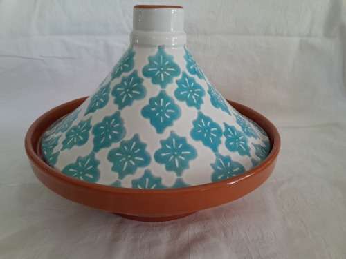 STUNNING CERAMIC TAGINE. NEW