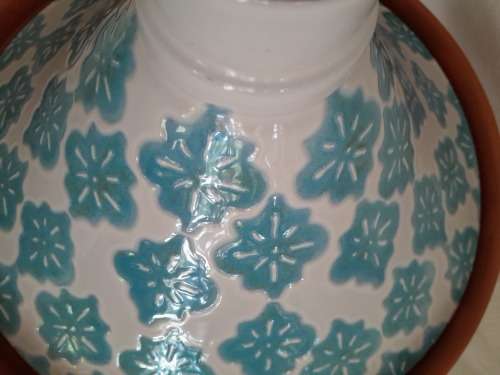 STUNNING CERAMIC TAGINE. NEW