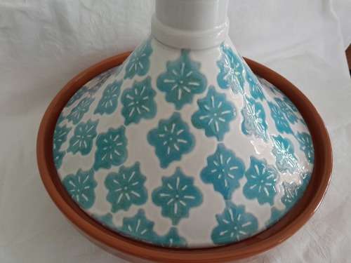 STUNNING CERAMIC TAGINE. NEW