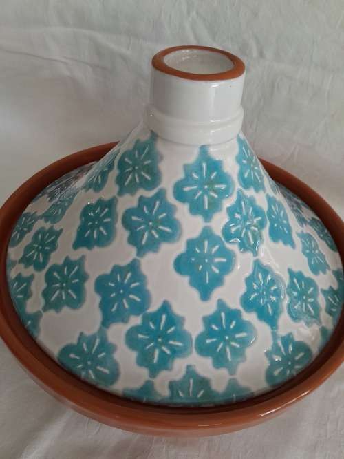 STUNNING CERAMIC TAGINE. NEW