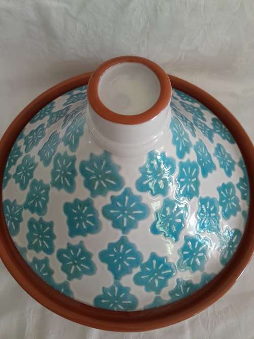 STUNNING CERAMIC TAGINE. NEW