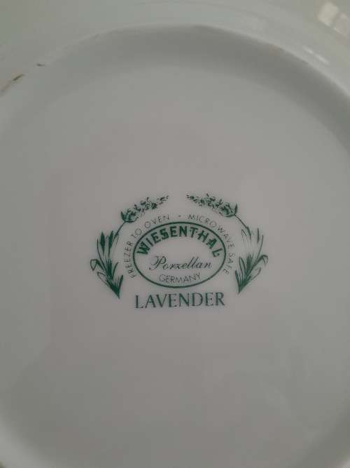BEAUTIFUL NEW WIESENTHAL LAVENDER TEA TRIO