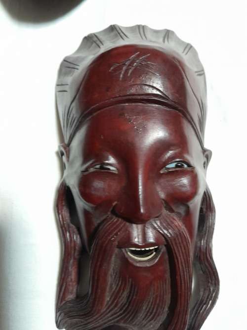 5 EASTERN ROSEWOOD MASKS/ PLAQUES