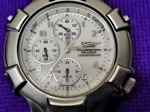 CASIO EDIFICE 1323 EF-300 CHRONO JAPAN MOVT QUARTZ