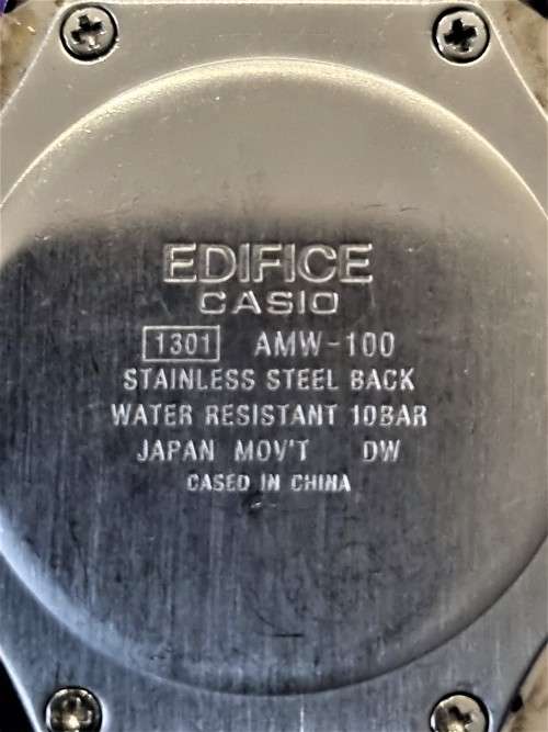 CASIO EDIFICE AMW-100