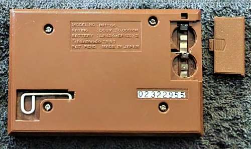 RARE!! NINTENDO GAME AND WATCH MANHOLE (MH-06) GOLD SERIES 1981