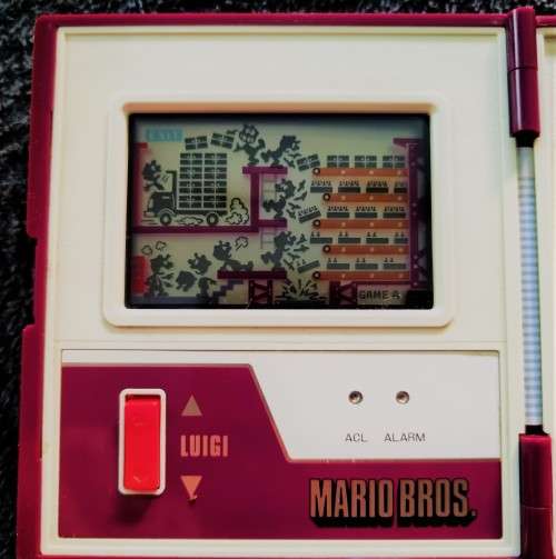 NINTENDO GAME AND WATCH HORIZONTAL MULTI SCREEN SERIES MARIO BROS (MW56)