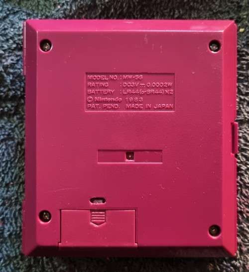 NINTENDO GAME AND WATCH HORIZONTAL MULTI SCREEN SERIES MARIO BROS (MW56)