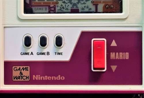NINTENDO GAME AND WATCH HORIZONTAL MULTI SCREEN SERIES MARIO BROS (MW56)