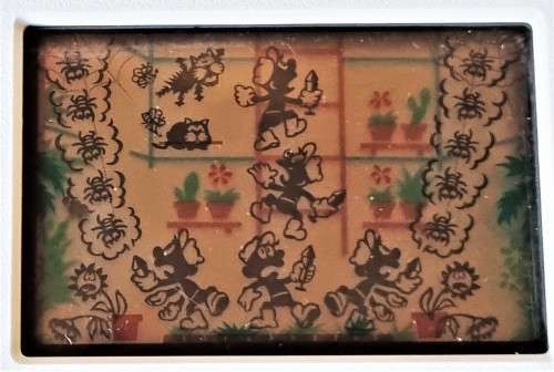 VINTAGE 1982 NINTENDO GAME AND WATCH MULTI-SCREEN GREENHOUSE (GH54).