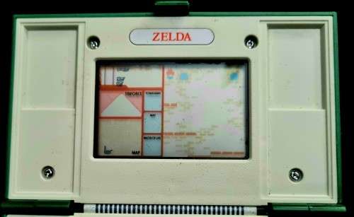 RARE!! 1989 NINTENDO GAME AND WATCH ZELDA (ZL65) IN MINT CONDITION,