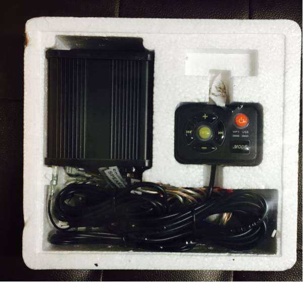 MOTORCYCLE AND CAR SOUND SYSTEM. GREAT VALUE SUPERB SOUND!!