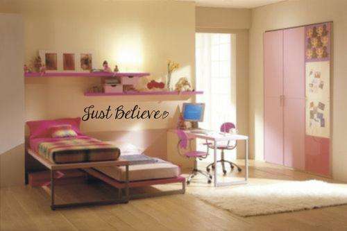 Vinyl decal Just Believe