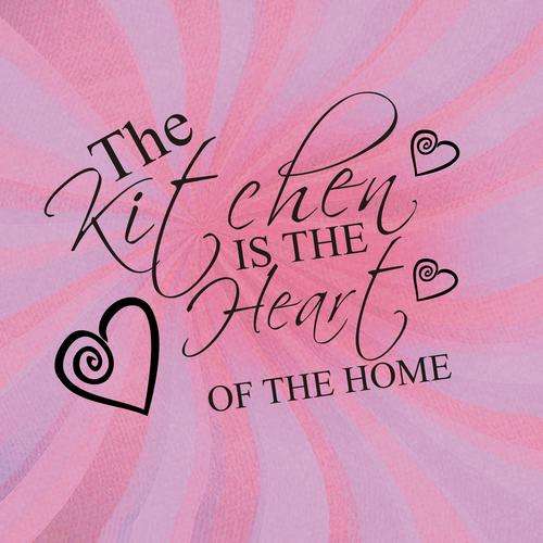 Vinyl Decal/sticker Heart of the home