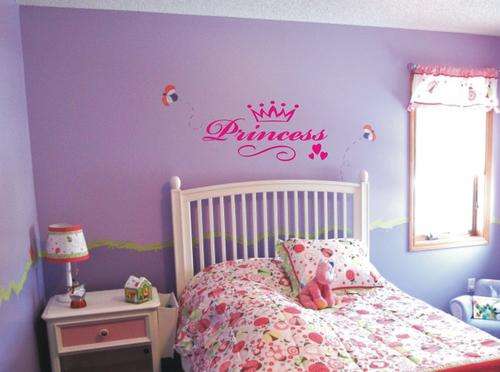 Vinyl decal princess