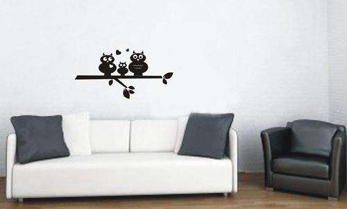 Vinyl decal/sticker 3 Owls