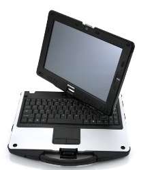 All weather rugged Laptop, GammaTech DuraBook U12C Drop Resistant, Shock Resistant, Spill Resistant