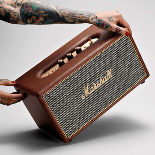Marshall Stanmore Speaker - Brown with box.