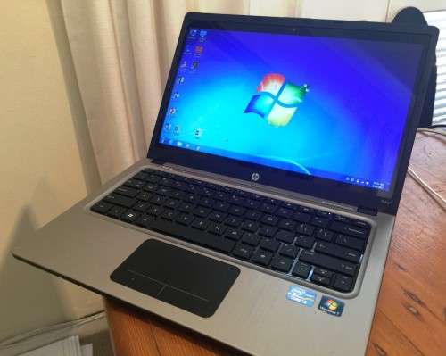 HP Folio 13-Inch Ultrabook - Core i5, 4G RAM 128G SSD Windows 7 pro, see photos.