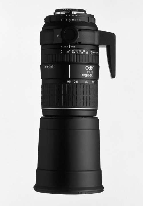 Sigma 170-500mm 1:5-6.3 APO for Canon, great condition with carry bag.