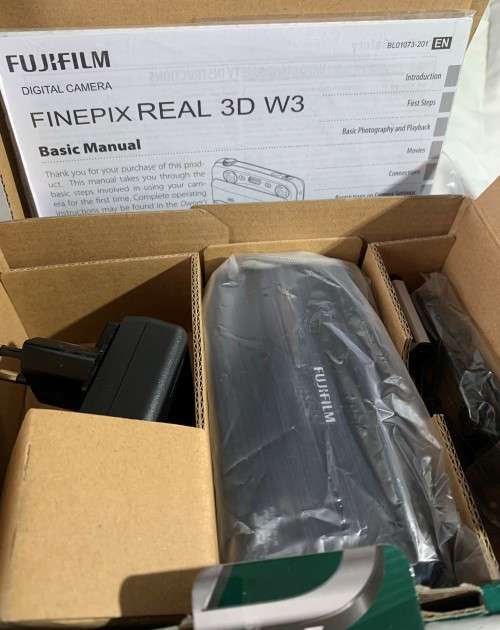 Fujifilm FinePix Real 3D W3 Digital Camera with 3.5-Inch LCD