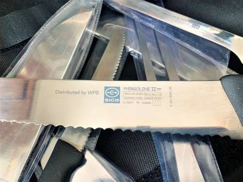 Sico Ergoline II professional Knife set of 10.