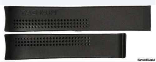 TAG Heuer NEW Genuine Rubber Strap 20x18 FT6014 FC5037