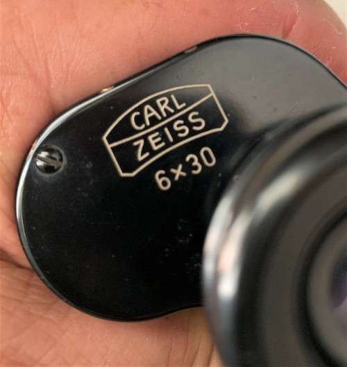 Zeiss 6x30 binoculars in great condition, clear optics.
