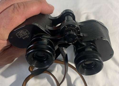 Zeiss 6x30 binoculars in great condition, clear optics.