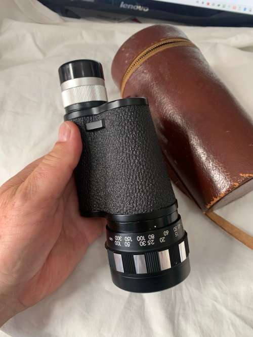 Great and super clear, Accura Photo-Monocular Binoculars 7x50 with Leather Case.