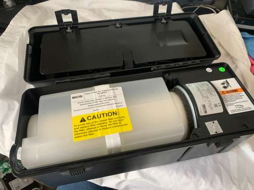 Electronic Service Vacuum, retails for over R5000