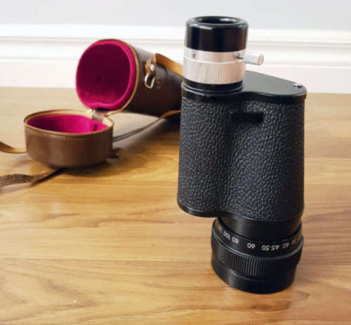 Great and super clear, Accura Photo-Monocular Binoculars 7x50 with Leather Case.