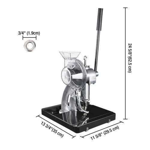 Semi-Automatic Punch / Eyelet Machine, retails for over R4000