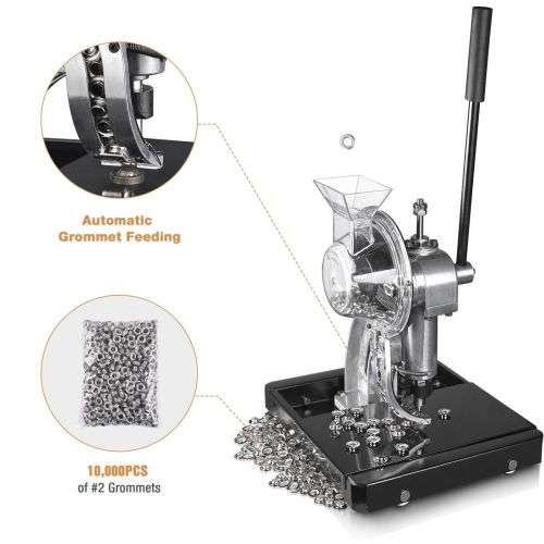 Semi-Automatic Punch / Eyelet Machine, retails for over R4000