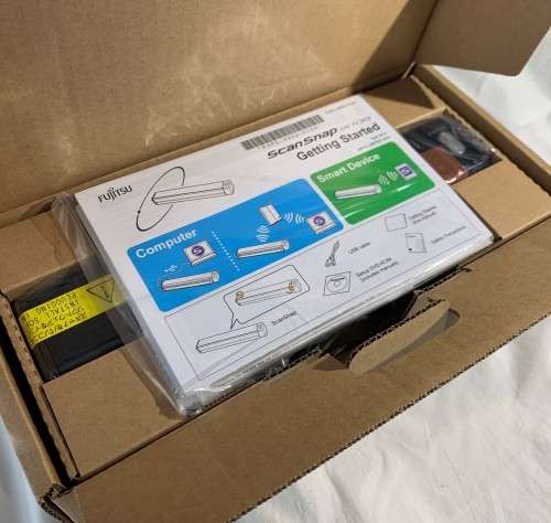 Fujitsu ScanSnap iX100 Wireless Mobile Scanner, new.