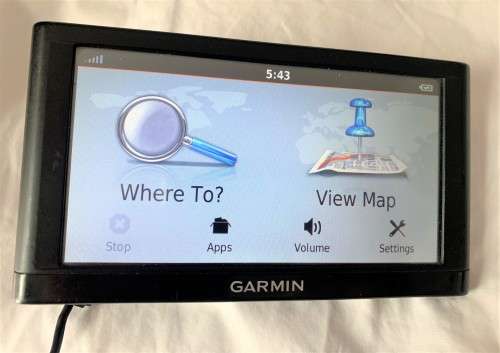 Garmin Nuvi 65 with free lifetime map updates.