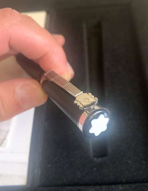 Montblanc John Lennon Special Edition Ballpoint Pen with CD and Vinyl Record in special box.