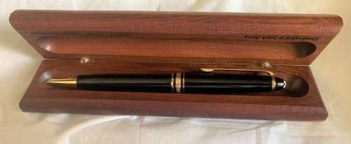 MontBlanc Meisterstück Gold-Coated Classique Mechanical Pencil, 0.7 mm