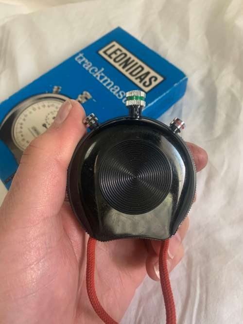 Tag Heuer Leonidas Trackmaster collectors stopwatch from the 1970s