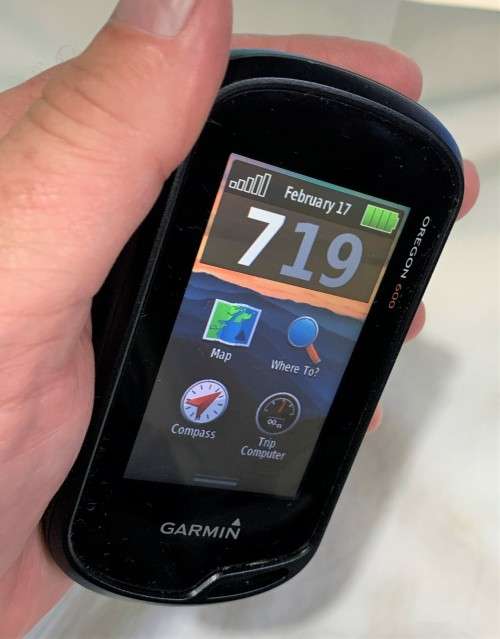 Garmin - Oregon 600 Handheld GPS - Orange & Grey