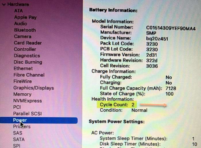 MacBook Air 13` 2017 model, new battery, cycle count 2, see actual photos.