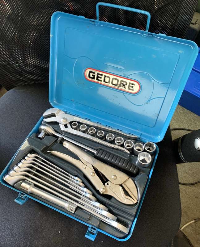 GEDORE SOCKET SET 1/2`D 21 PCS GED - DWS - C-DRIVE 10-22MM (1B SPANNERS)