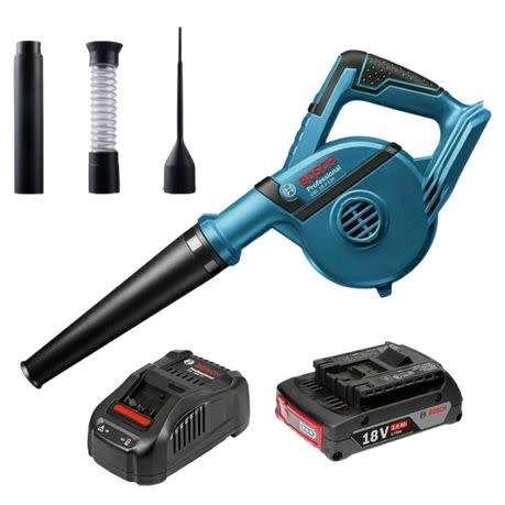 Bosch Cordless Blower GBL 18V-120, Battery and charger are included.