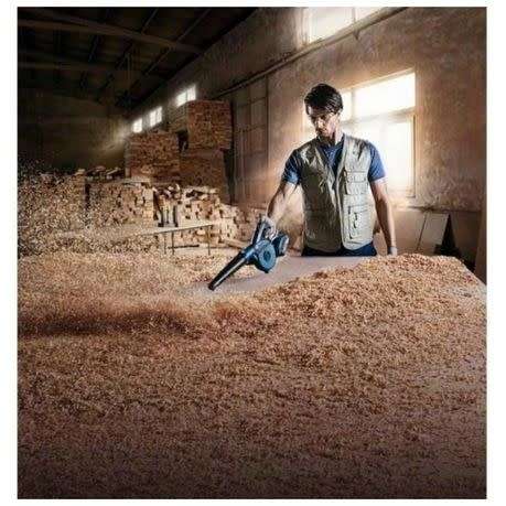Bosch Cordless Blower GBL 18V-120, Battery and charger are included.