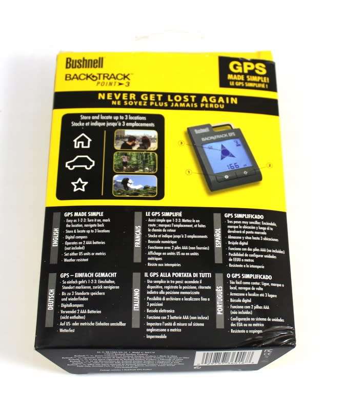 Bushnell Backtrack Point-3 Personal GPS Locator