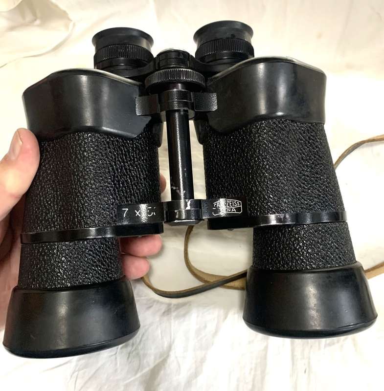 Carl Zeiss Jena Fernglas Binoctem 7x50 binoculars.